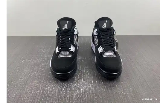 WHITE FQ8135-001 AIR FQ8135-001 RETRO 4  JORDAN THUNDER 0407